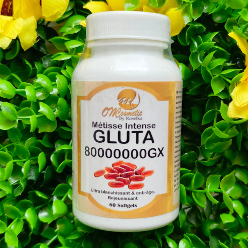 GELULES METISSE INTENSE super blanchissante pour un teint métisse jaune banane sans taches