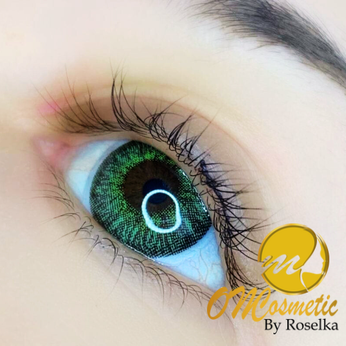 Lentilles Prestige Vert Cristal
