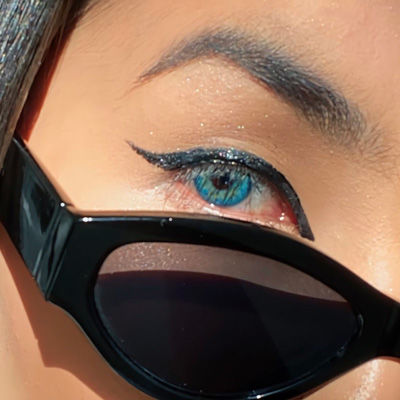 Lentilles Prestige bleue turquoise