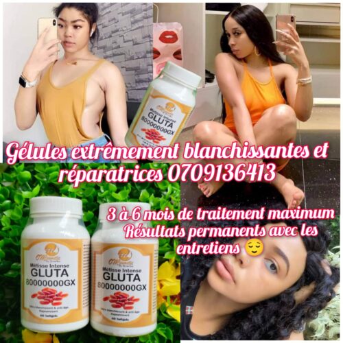 Gélules Métisse Intense extrêmement blanchissantes